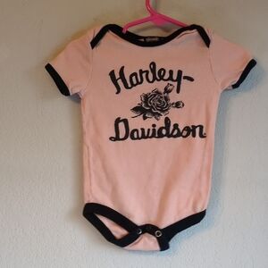 Harley-Davidson Baby Onesie Size 12-18 M